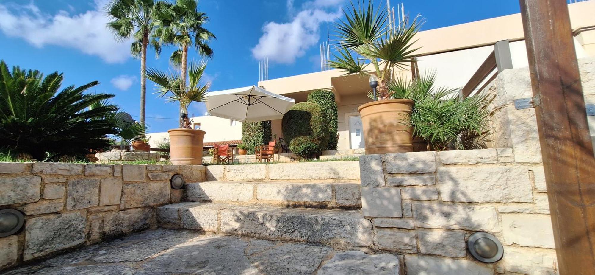 Modern Villa In Chania Perivolia  Exterior photo