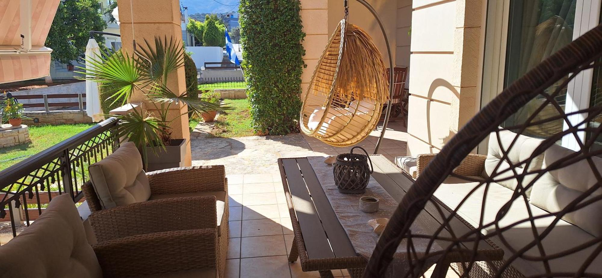 Modern Villa In Chania Perivolia  Exterior photo